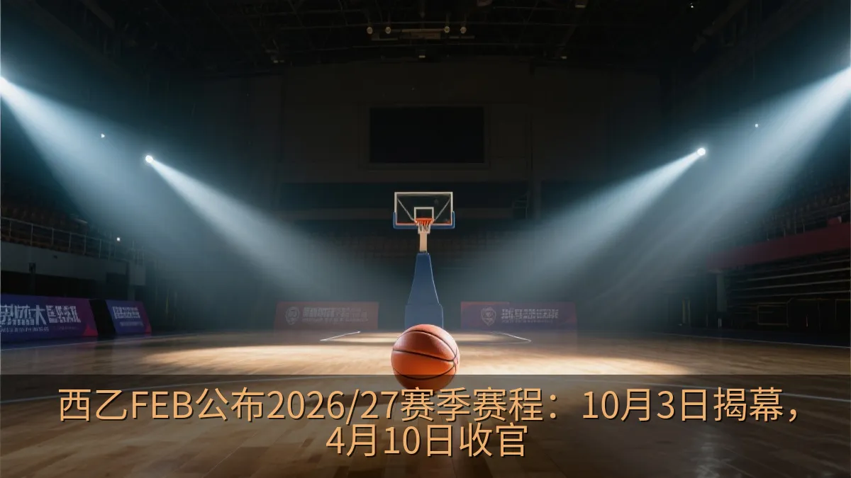 西乙FEB公布2026/27赛季赛程：10月3日揭幕，4月10日收官