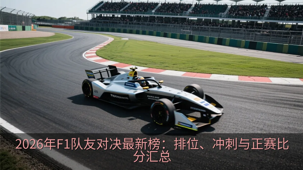 单座赛车驶过赛道弯角的俯视画面